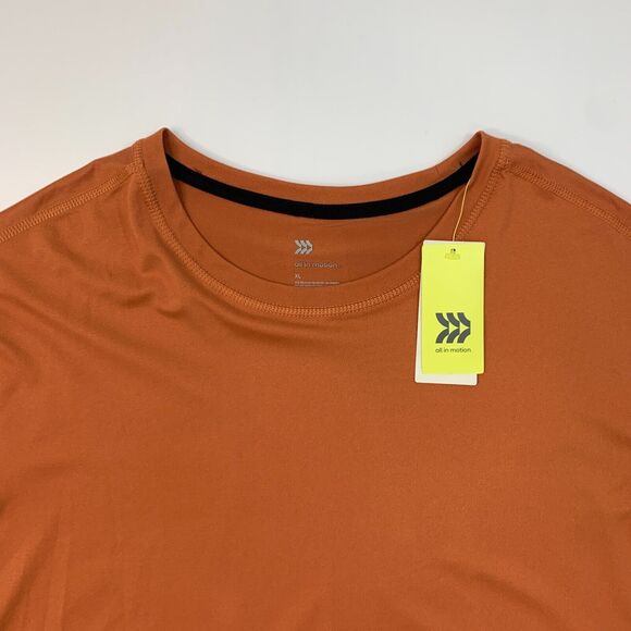 All In Motion Shirt Mens XL Extra Large Spice Performance Long Sleeve Quick Dry - Picture 4 of 12